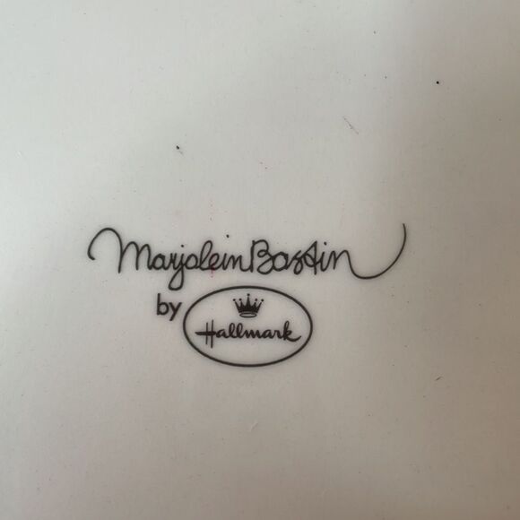 Hallmark Marjolein Bastin Serving Dish Butterfly Nature Floral Blue Skies - Picture 6 of 8